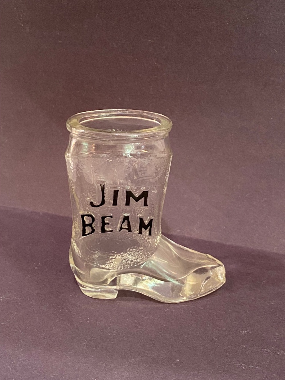 Vintage Jim Beam Glass Shot Glass